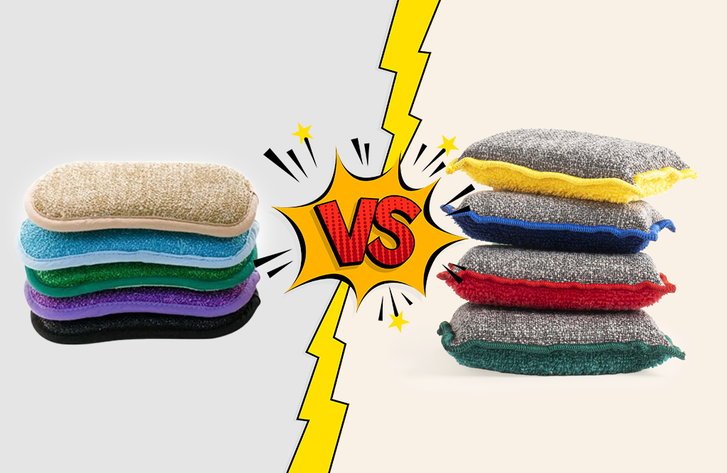 Éponge microfibre ou éponge lavable INGA : le match ?