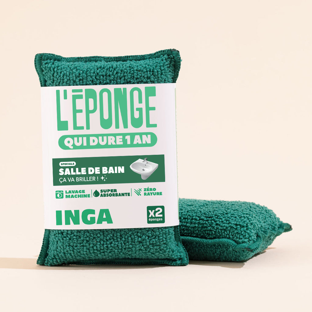 Duo d'Éponges Salle de Bain