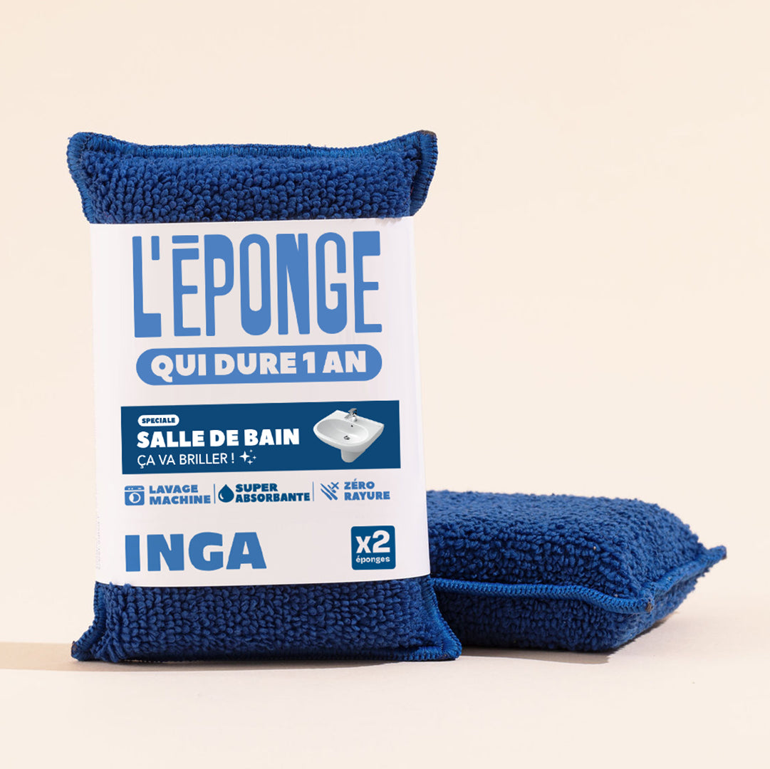 Duo d'Éponges Salle de Bain