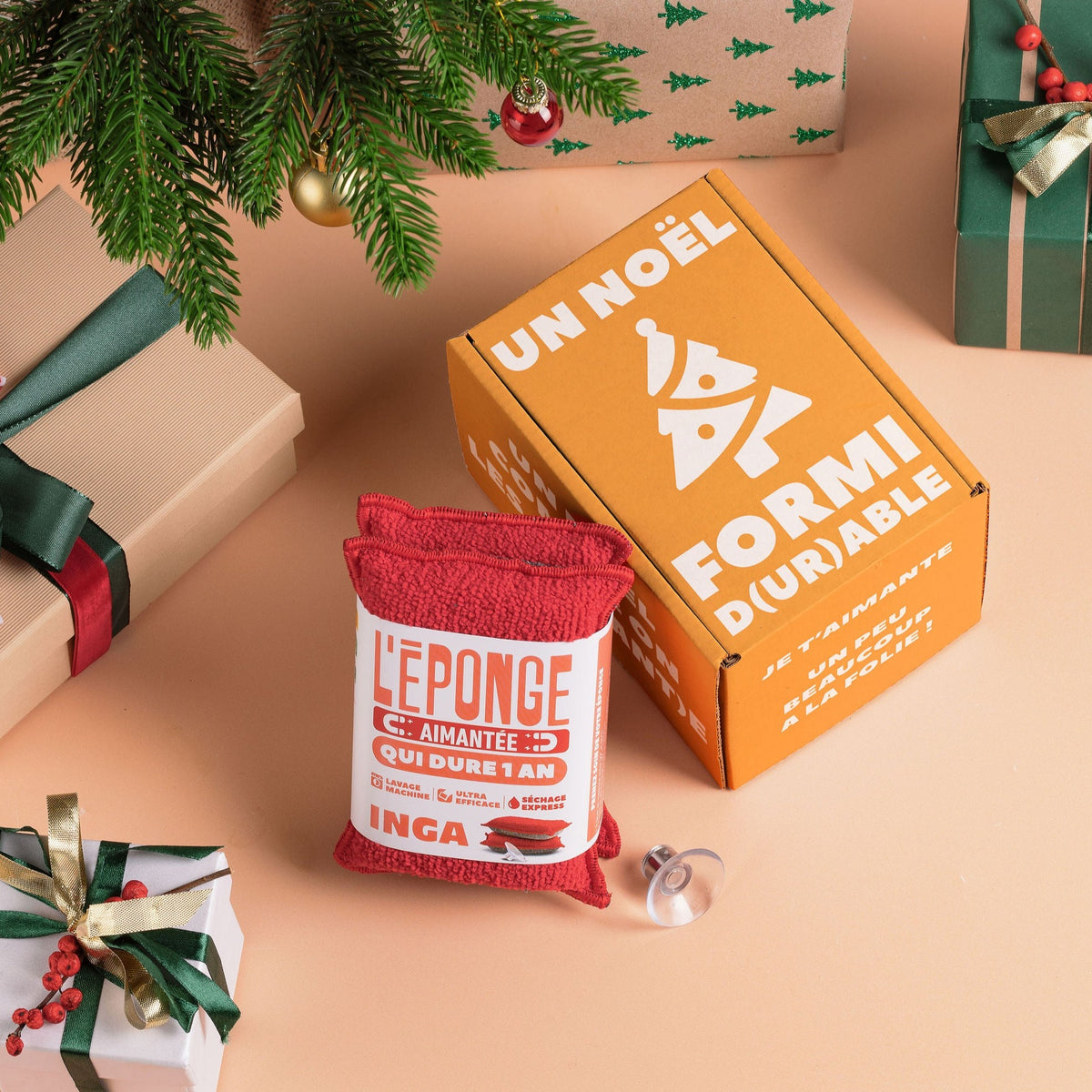 Pack Noël - Éponges Aimantées