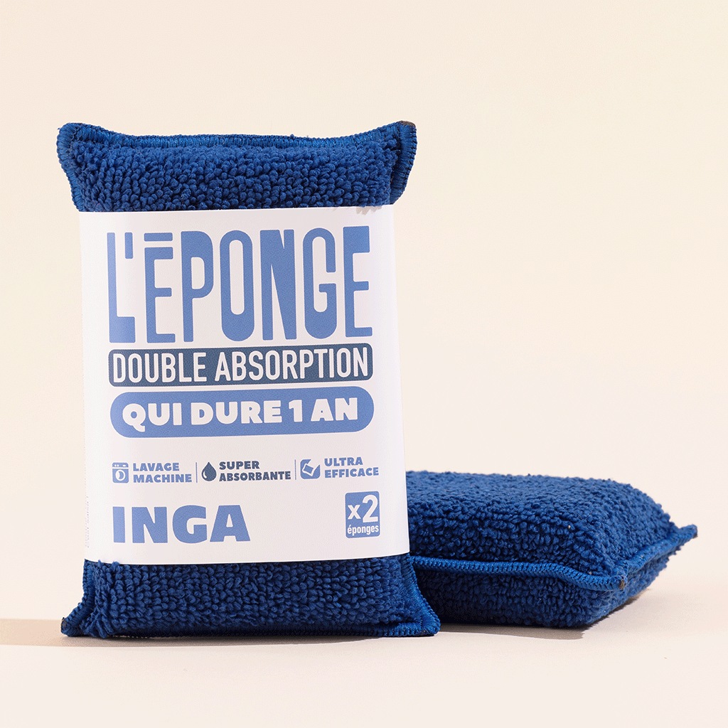 Duo d'Éponges Double Absorption - Garantie