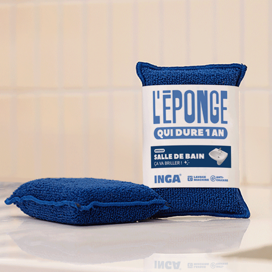 Duo d'Éponges Salle de Bain