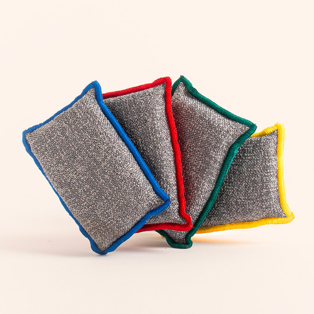 Éponges Lavables 4 Couleurs