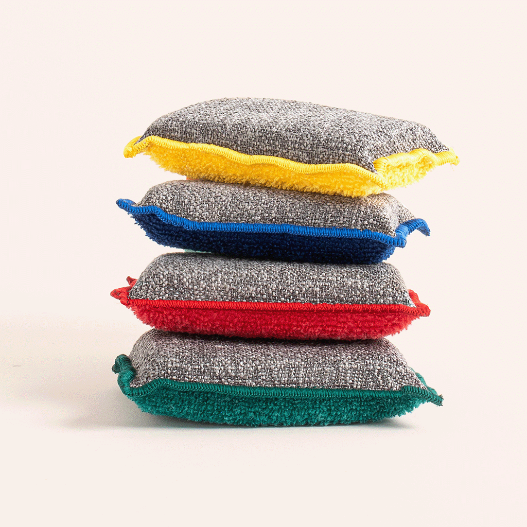 Pack éponges 4 couleurs pour AB test