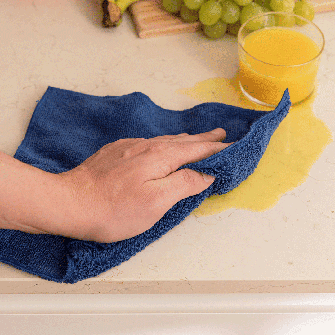 Duo de Microfibres Absorbe-Tout et Dépoussière-Tout