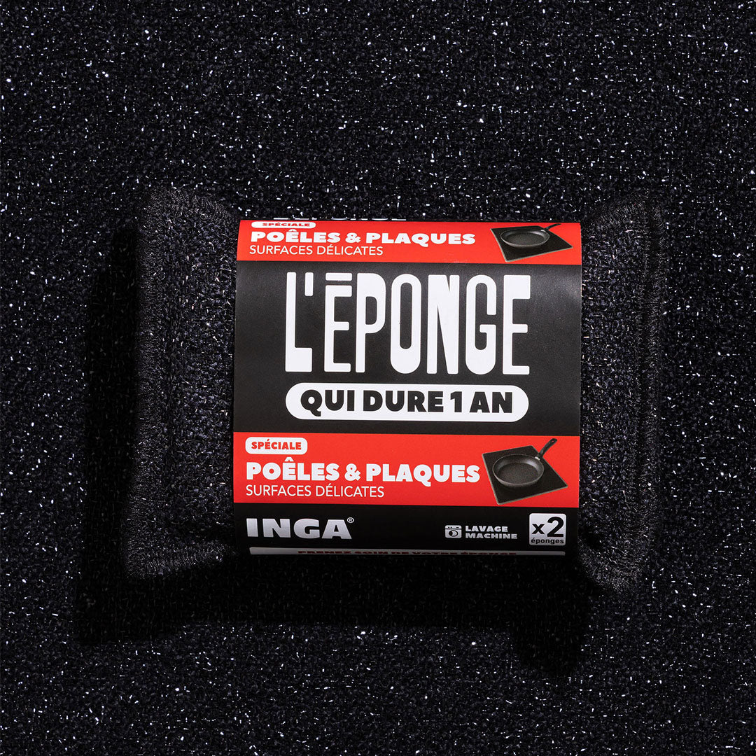 Duo d'Éponges Poêles et Plaques