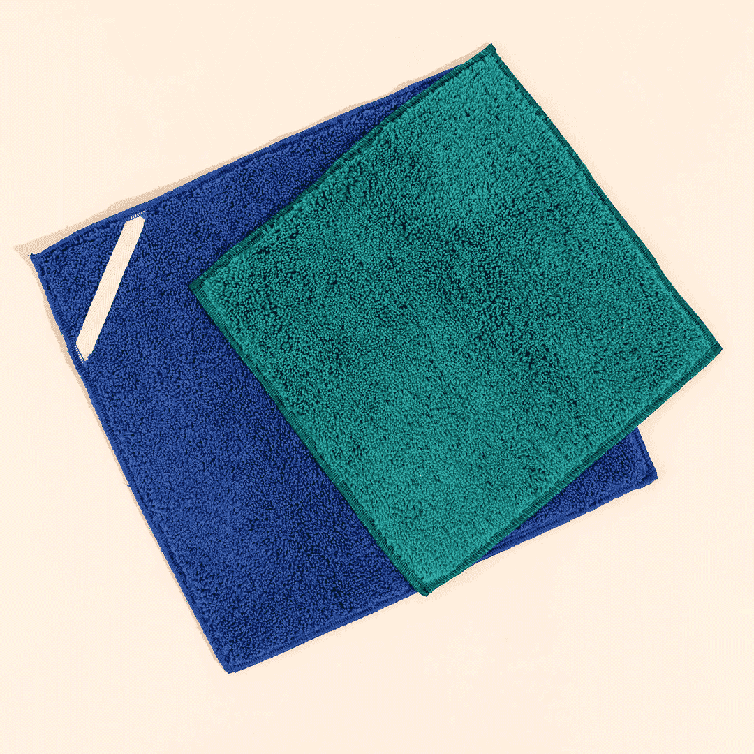 Duo de Microfibres Absorbe-Tout et Dépoussière-Tout