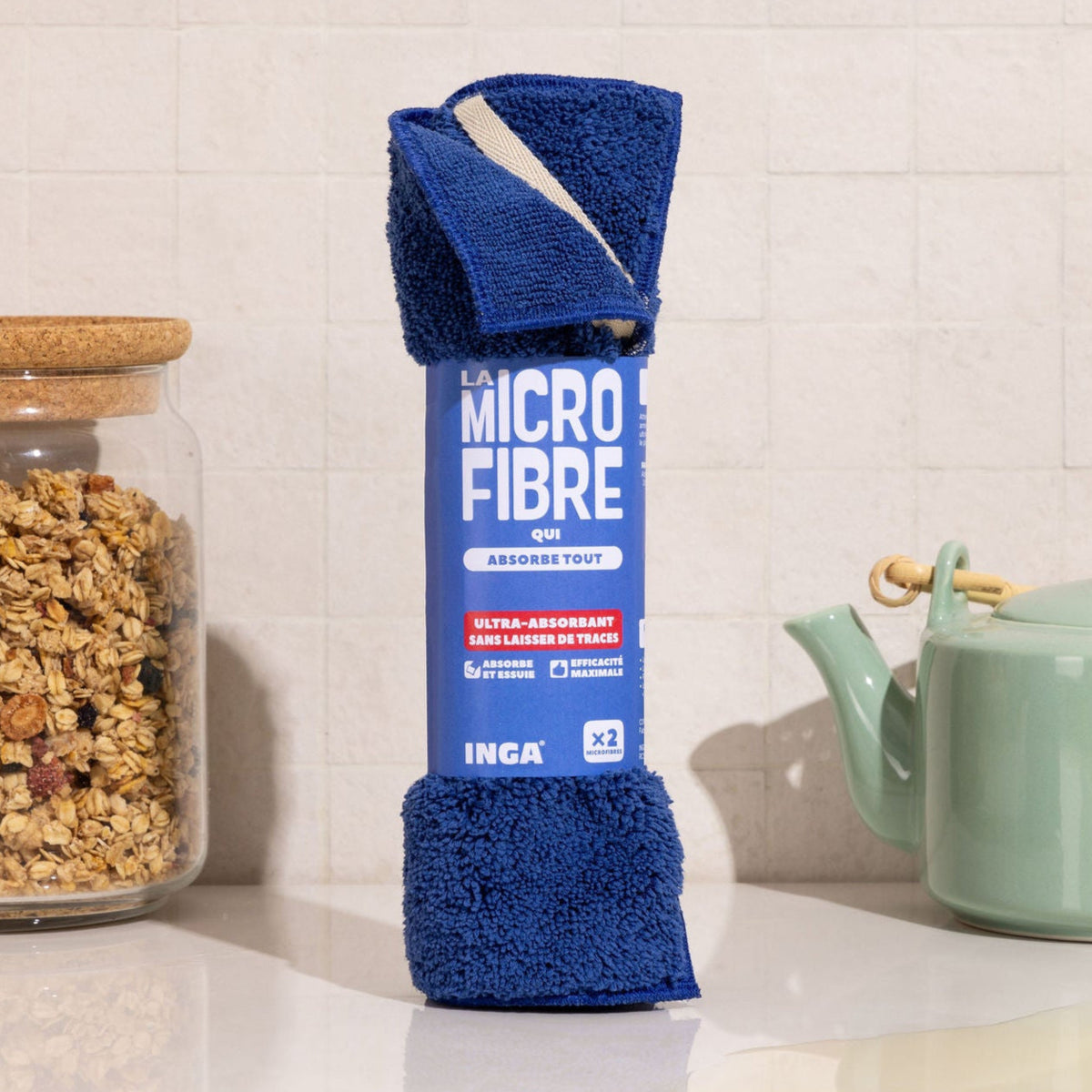 Duo de Microfibres Absorbe-Tout