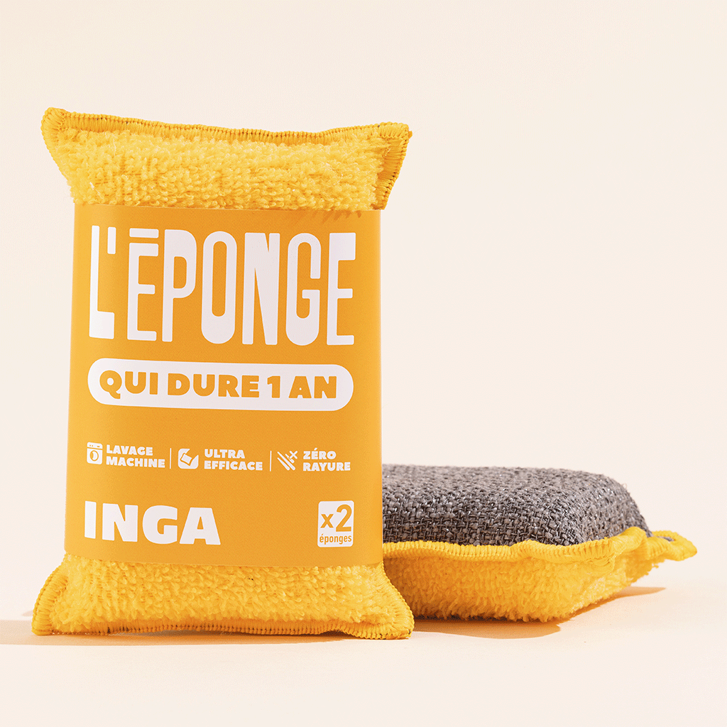 Duo d'Éponges Lavables