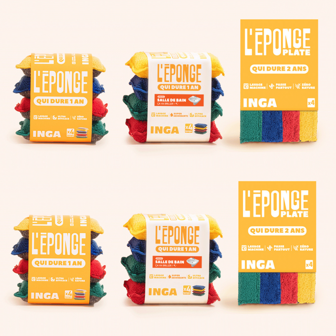 Pack Couleurs - Toutes Nos Éponges