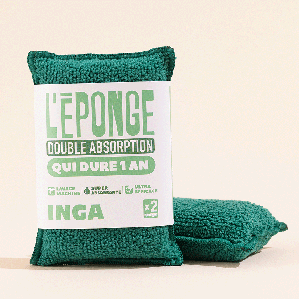 Duo d'Éponges Double Absorption - Garantie