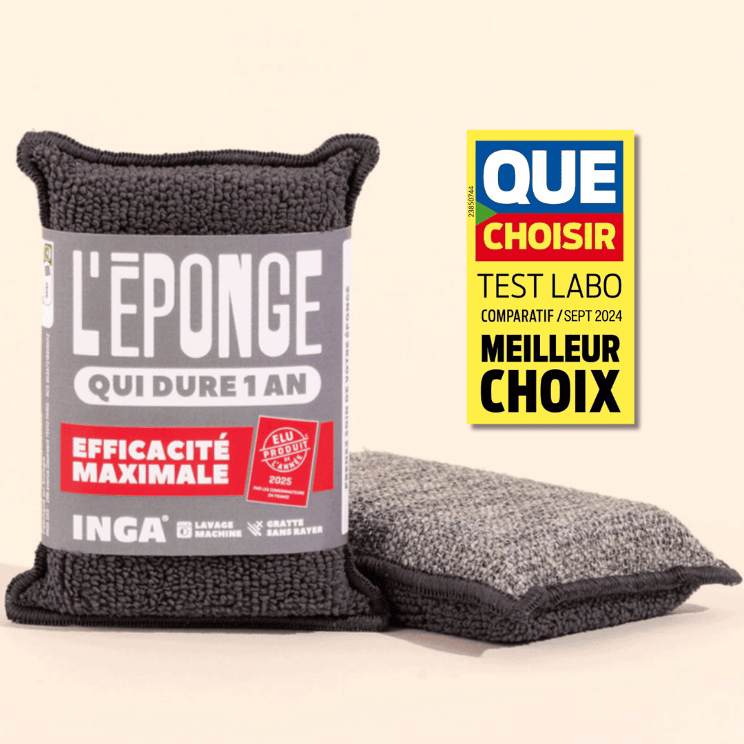 Duo d'Éponges Lavables