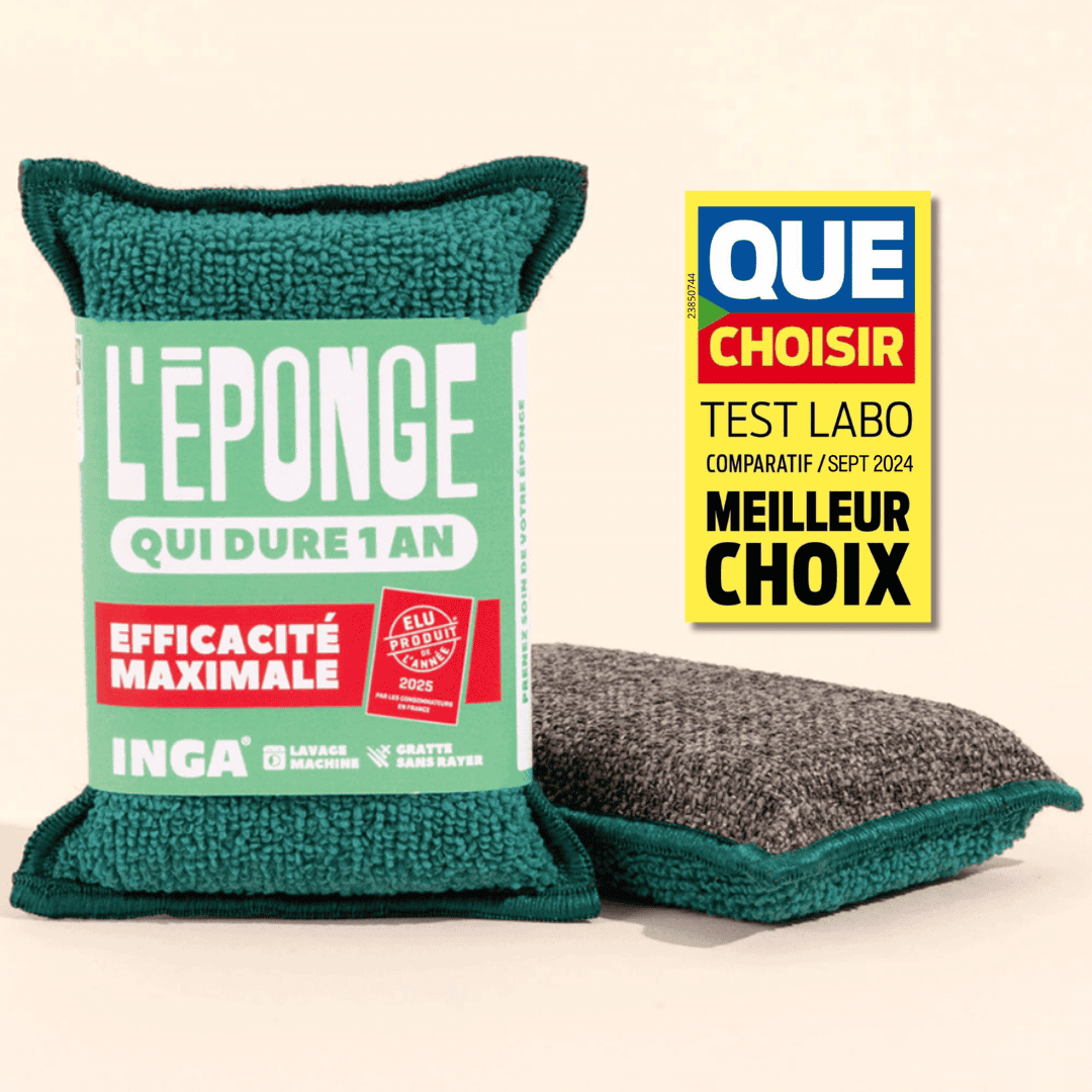 Duo d'Éponges Lavables