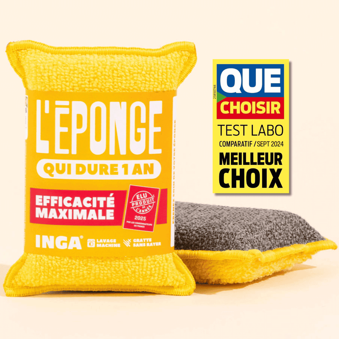 Duo d'Éponges Lavables