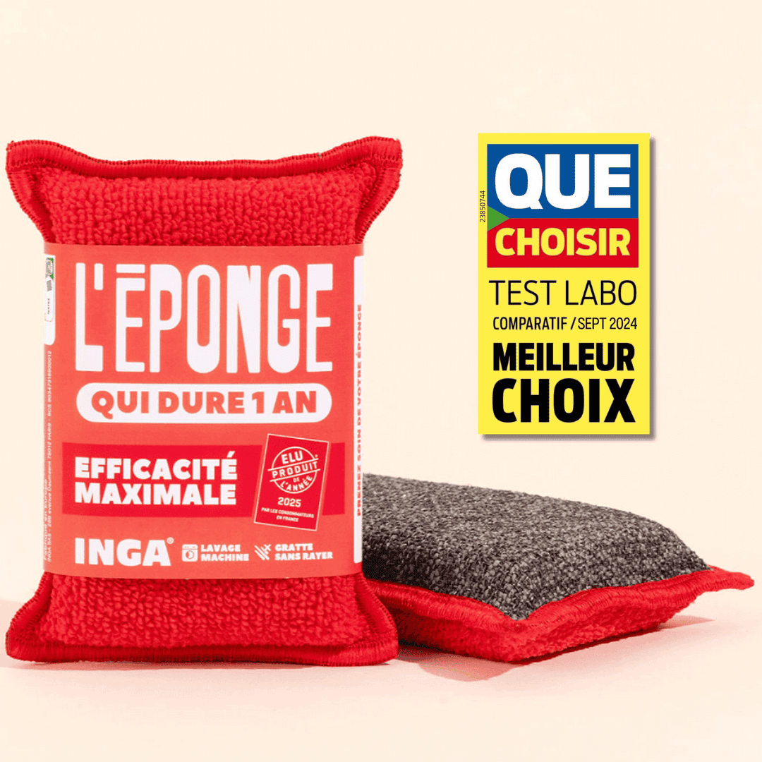 Duo d'Éponges Lavables