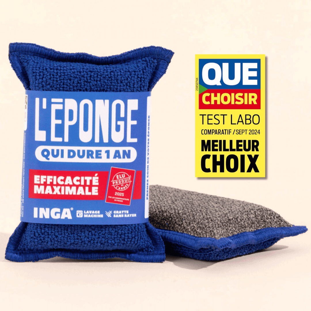 Duo d'Éponges Lavables