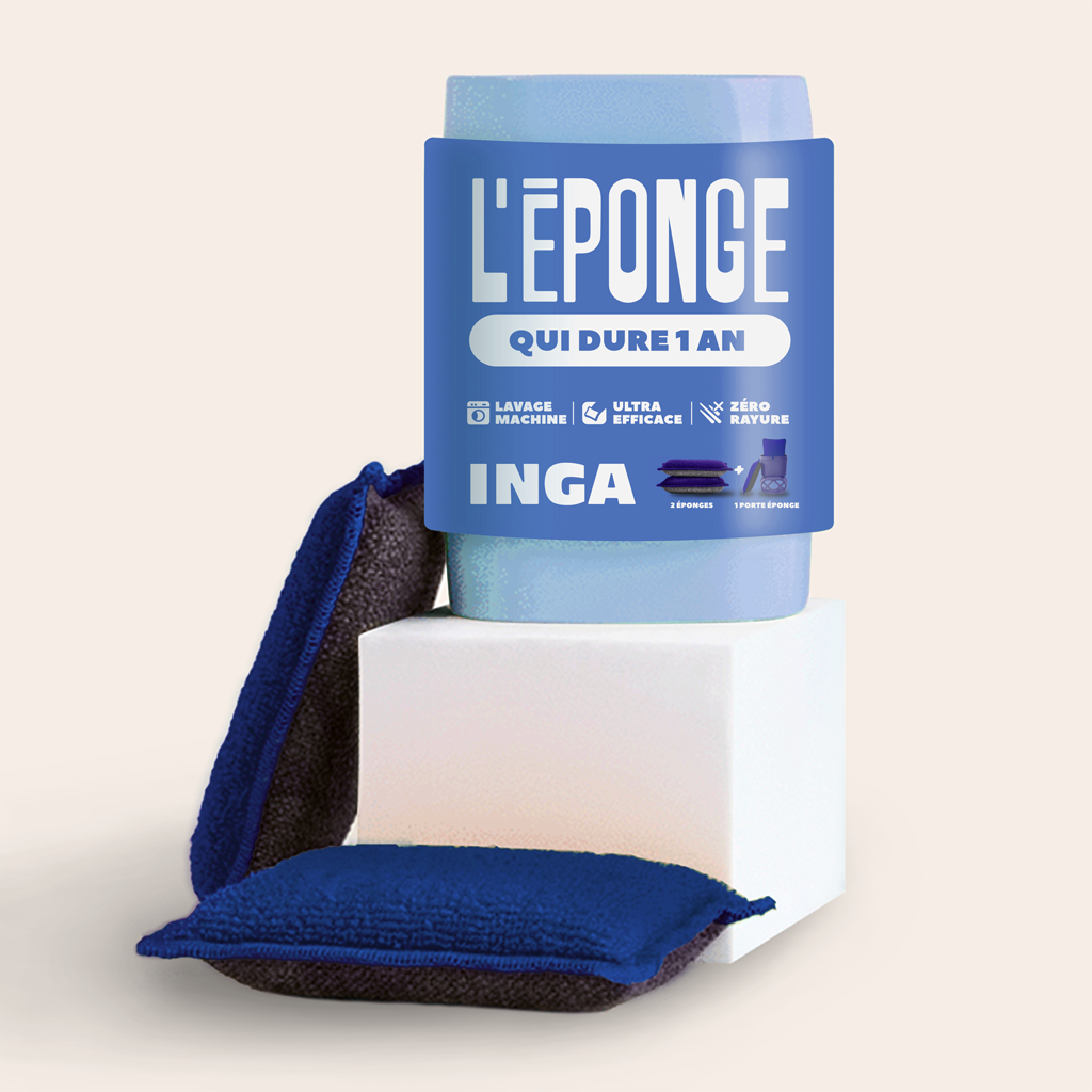 Duo d'Éponges Lavables