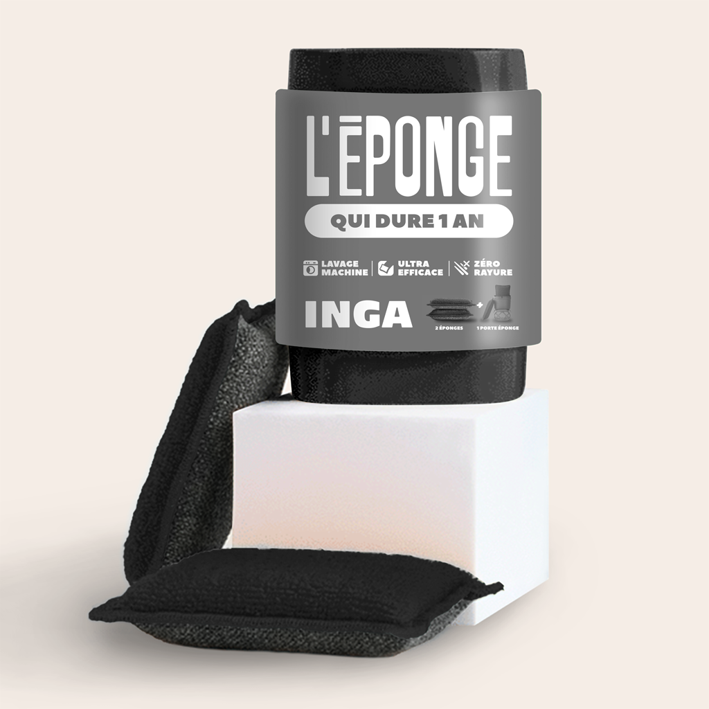 Duo d'Éponges Lavables