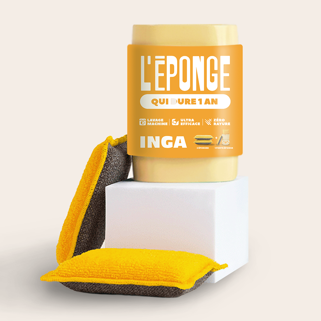 Duo d'Éponges Lavables