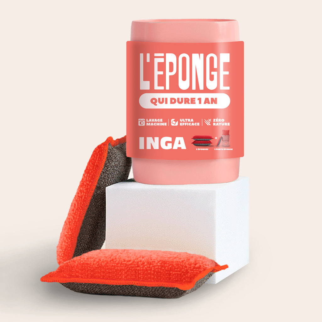 Duo d'Éponges Lavables