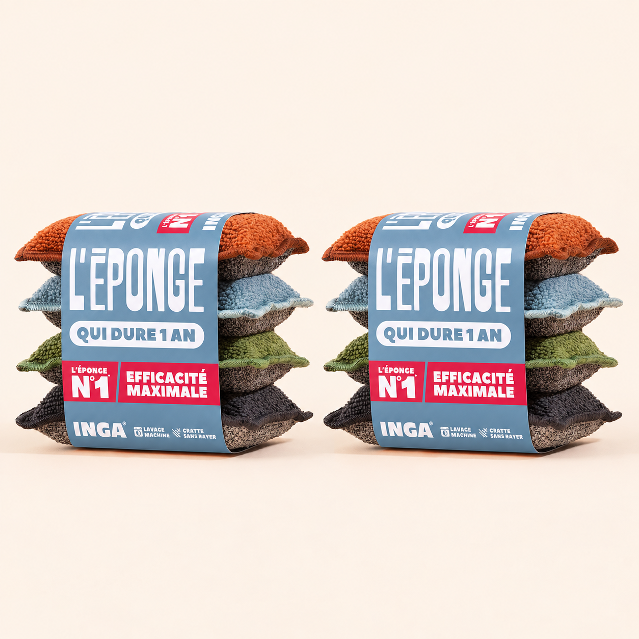 Le pack des éponges stylées
