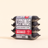 Éponges Lavables 4 Grises