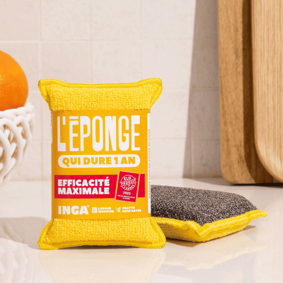Duo d'Éponges Lavables