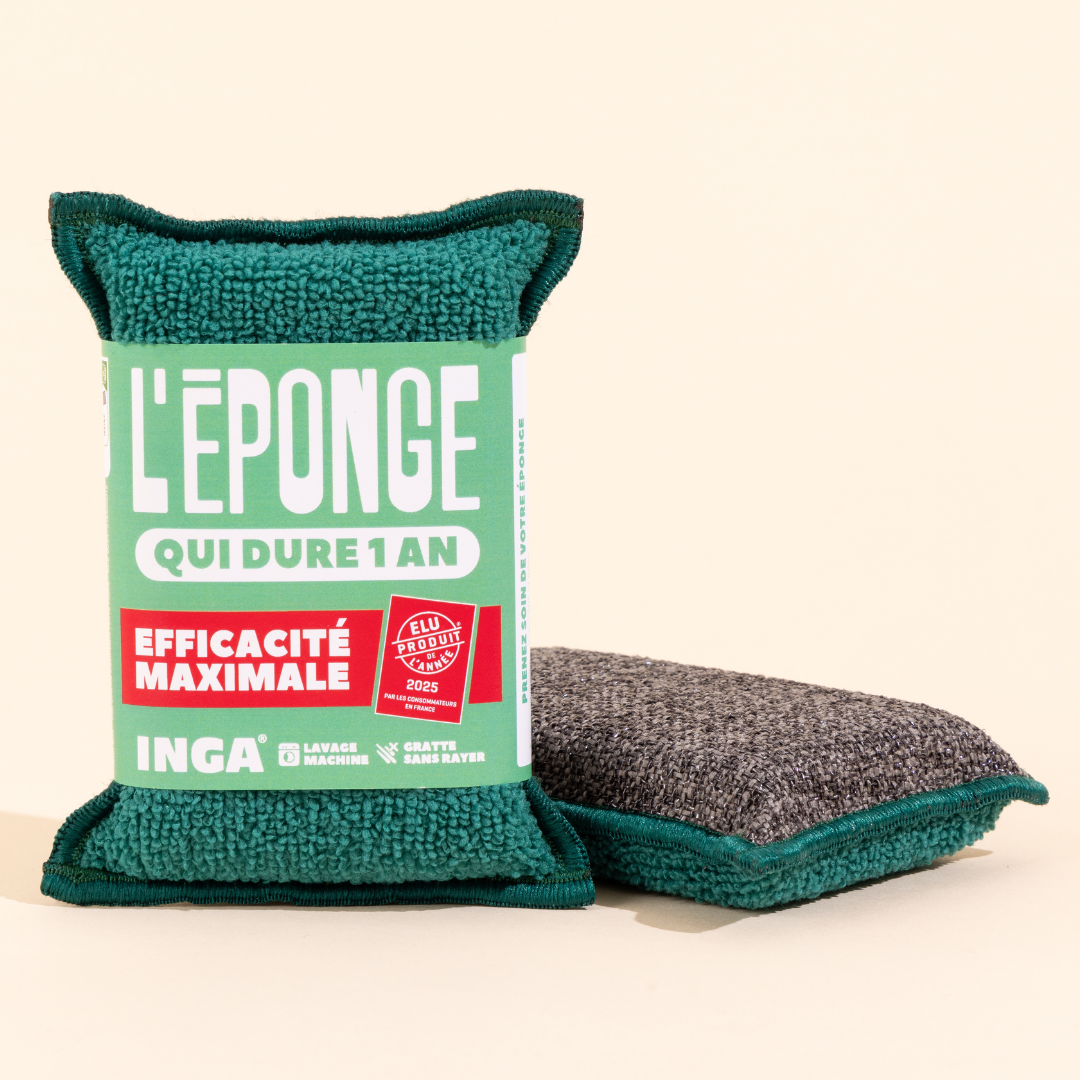 Duo d'Éponges Lavables