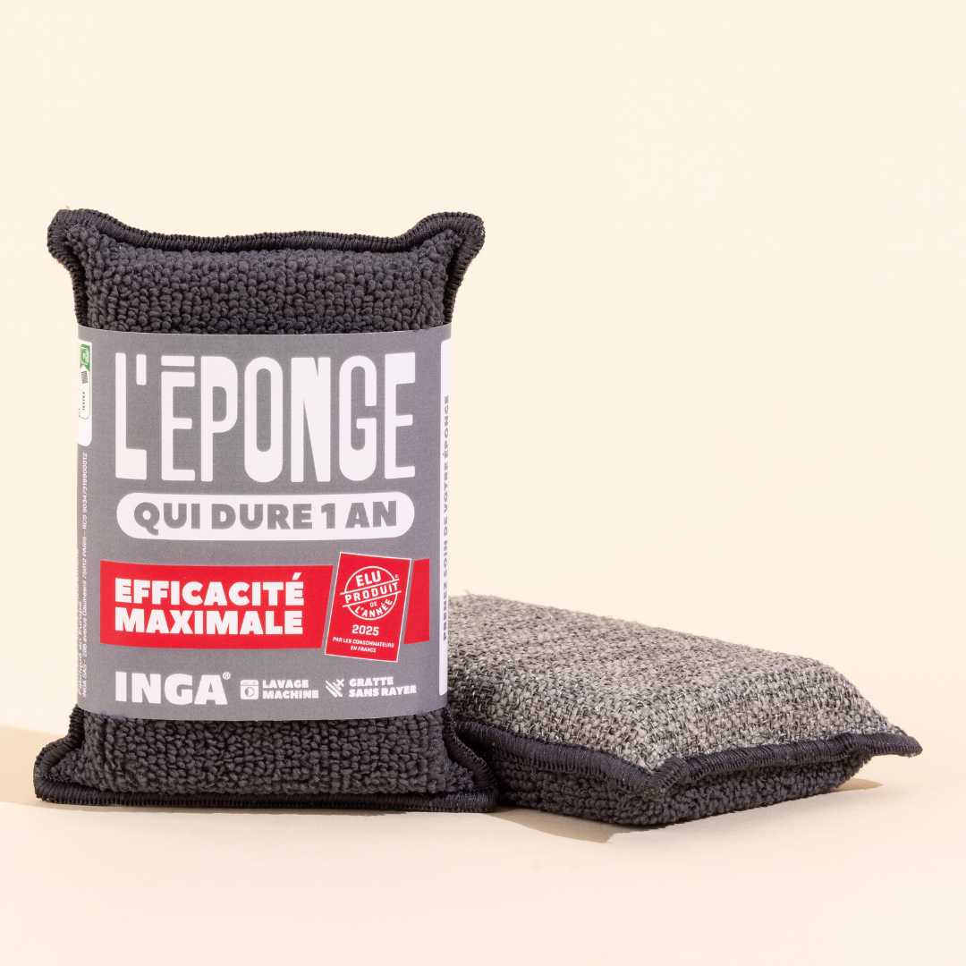 Duo d'Éponges Lavables