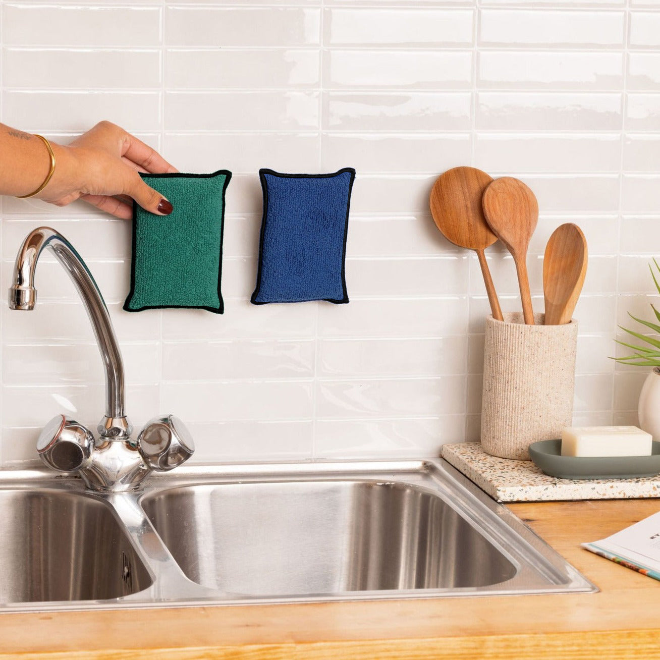 Duo d'Éponges Aimantées