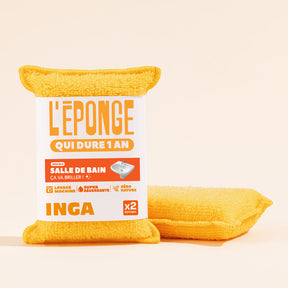 Duo d'Éponges Salle de Bain