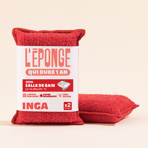Duo d'Éponges Salle de Bain