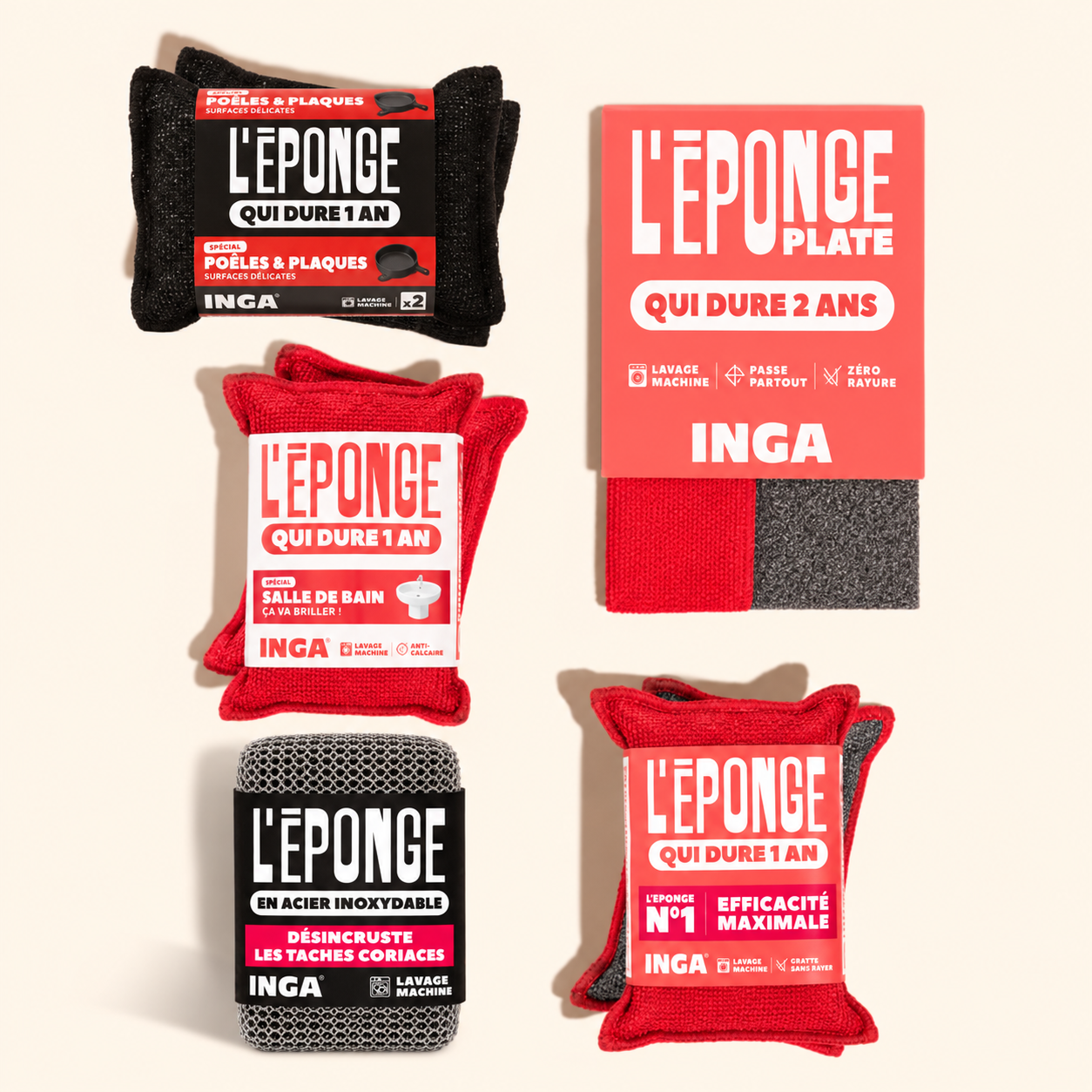Pack Toutes Nos Éponges
