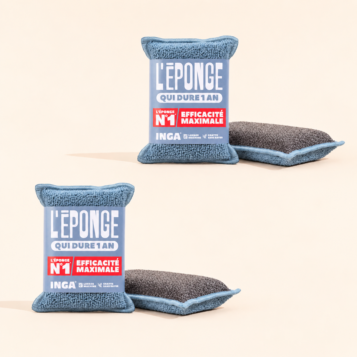 Duo d'Éponges Orage