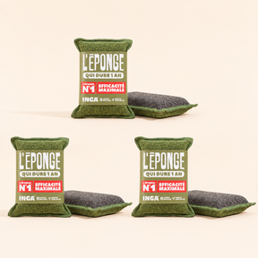 Duo d'Éponges Olive