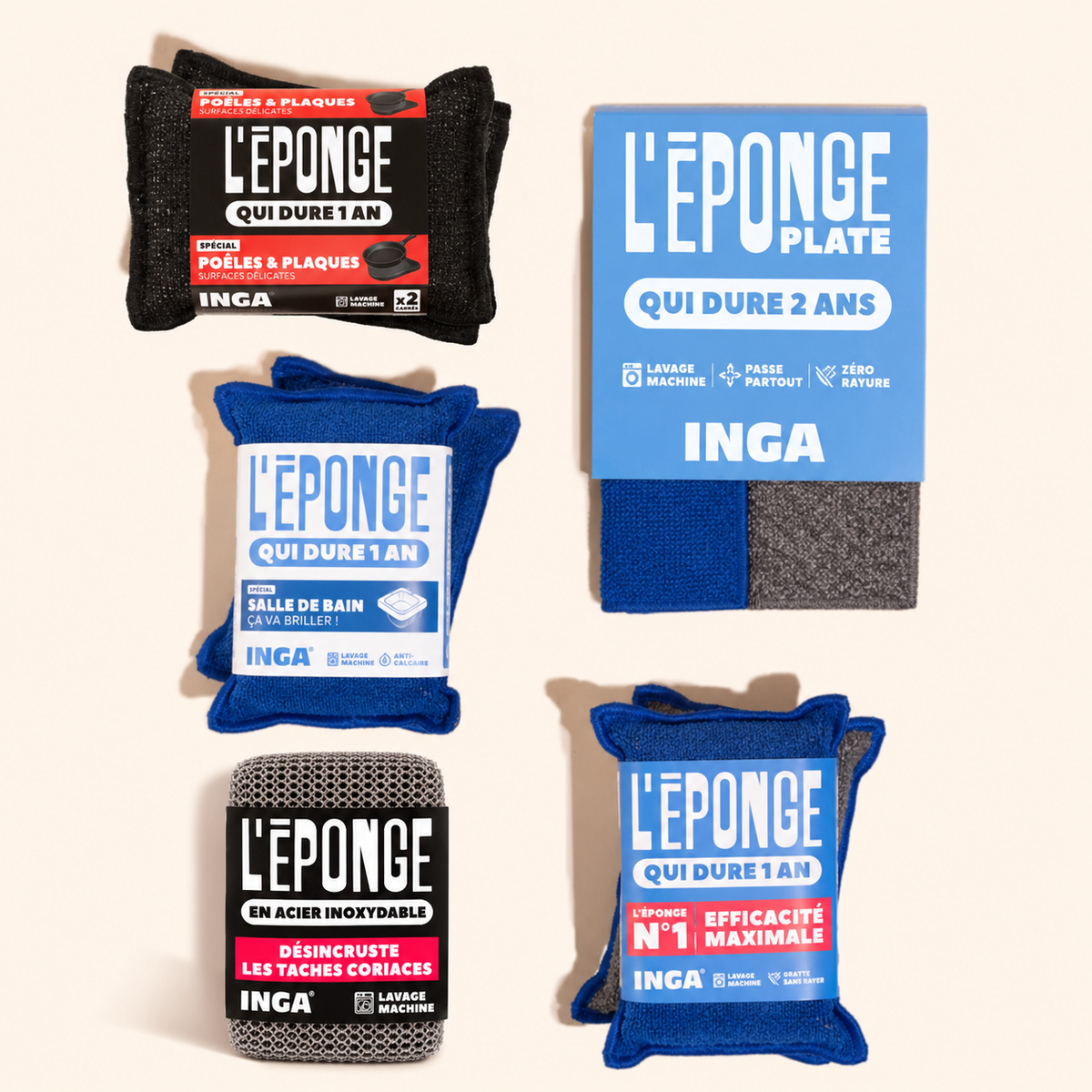 Pack Toutes Nos Éponges