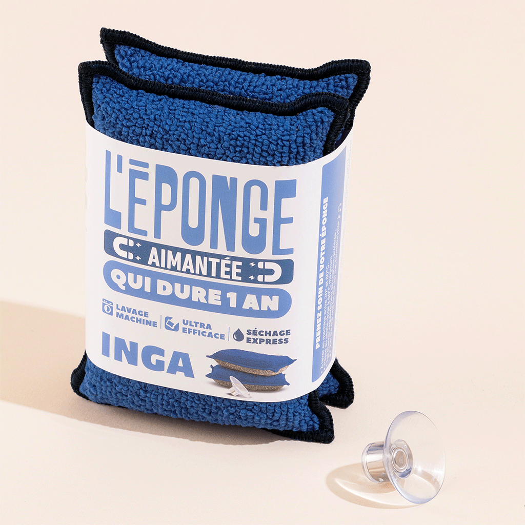 Duo d'Éponges Aimantées