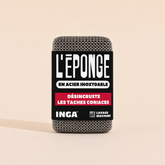 L'éponge en acier inoxydable