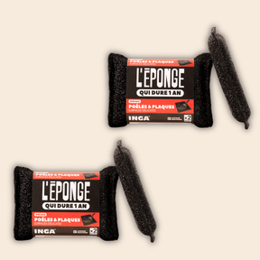 Duo d'Éponges Poêles et Plaques