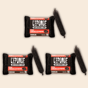 Duo d'Éponges Poêles et Plaques