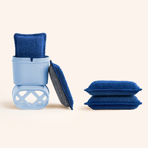 Idée cadeau zéro déchet : pack éponges cuisine et salle de bain INGA