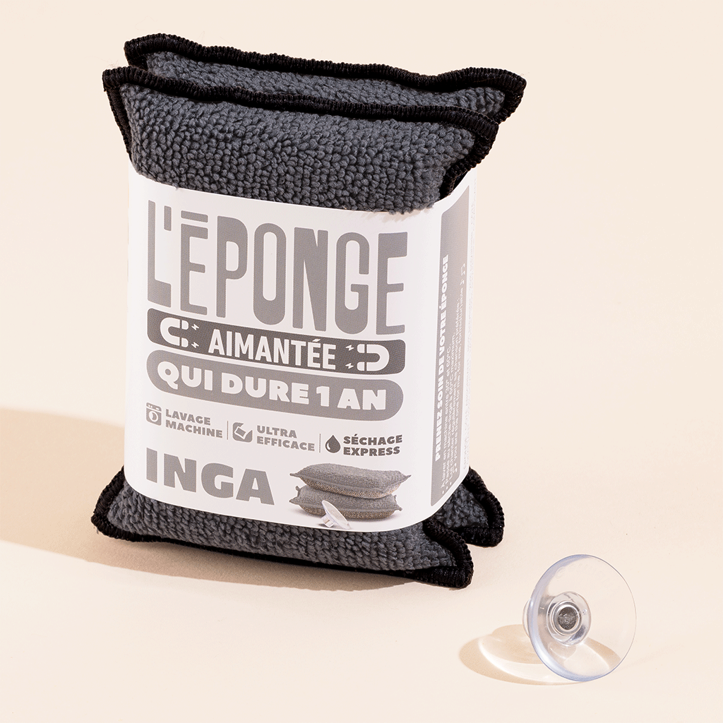 Duo d'Éponges Aimantées