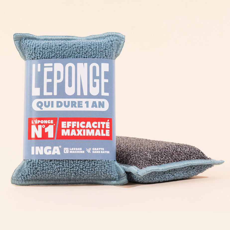 Duo d'Éponges Lavables