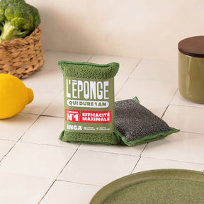 Duo d'Éponges Olive