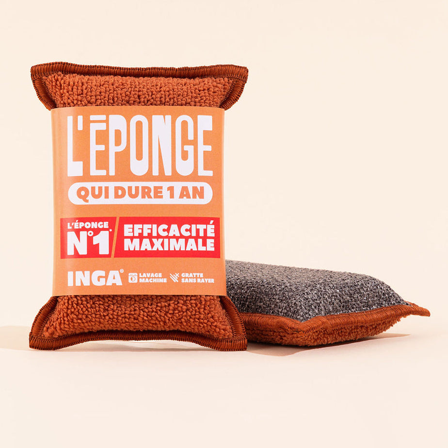 Duo d'Éponges Lavables
