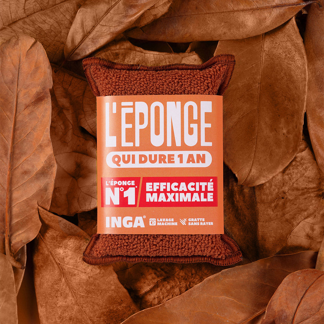 Duo d'Éponges Terracotta