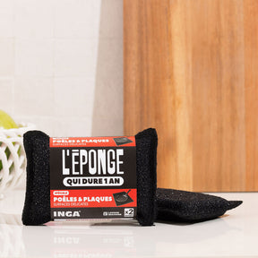 Duo d'Éponges Poêles et Plaques