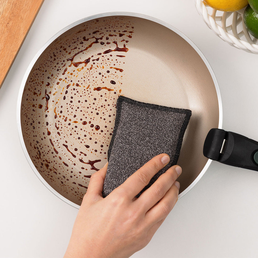 Duo d'éponges poêles et plaques