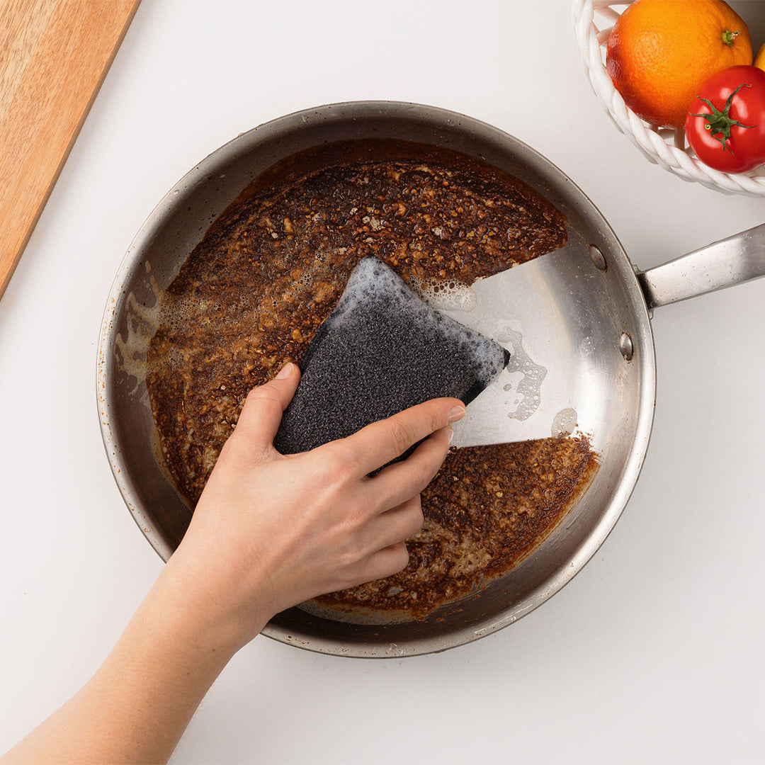 Duo d'éponges poêles et plaques