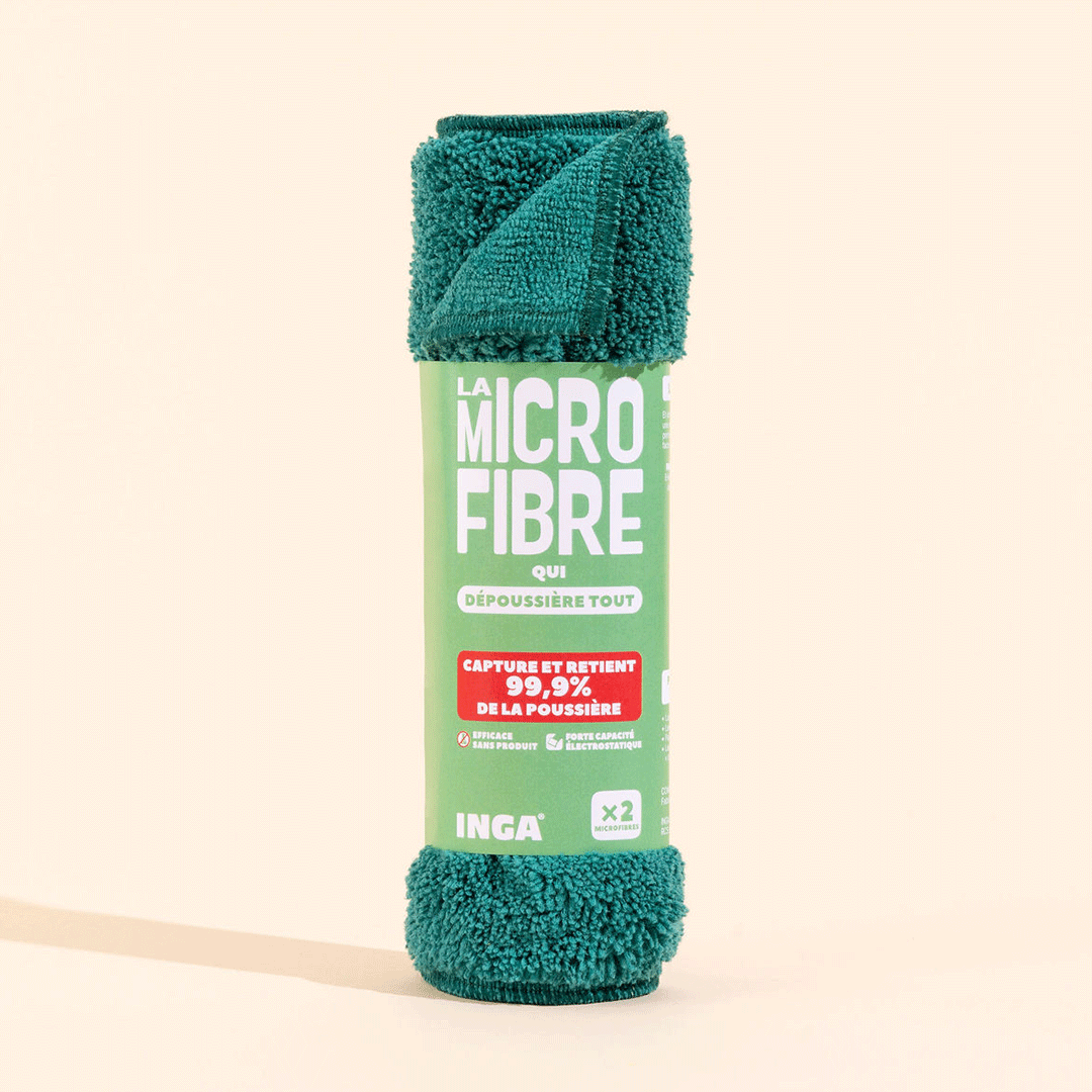 Duo de Microfibres Dépoussière-Tout